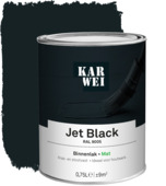 KARWEI binnenlak mat RAL 9005 jet black 750 ml 