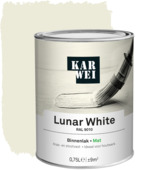 KARWEI binnenlak mat RAL 9010 lunar white 750 ml 