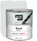 KARWEI binnenlak hoogglans RAL 9016 bone 250 ml