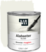 KARWEI binnenlak hoogglans RAL 9003 alabaster 250 ml 