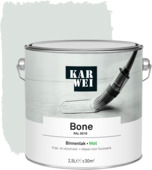 KARWEI binnenlak mat RAL 9016 bone 2,5 liter 