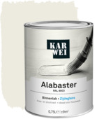KARWEI binnenlak zijdeglans RAL 9003 alabaster 750 ml 