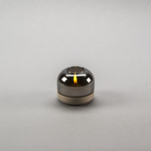 Glaslantaarn met vlam 7.5x8.5cm