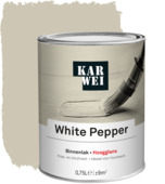 KARWEI binnenlak hoogglans white pepper 750 ml 