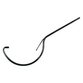 Martens gootbeugel aluminium antraciet type 3 t.b.v. mastgoot 100 mm