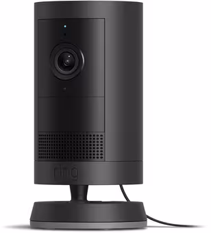 Ring Outdoor Camera Plus Plug-in Zwart 2K