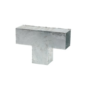 Cubic Paalhouder voor pergola verlengstuk 9x9 cm gegalvaniseerd