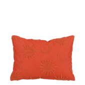 Kussen maan rood - l35xb25xh10cm