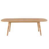 KARWEI eettafel Bjorn Deens naturel hout 240 x 110 cm