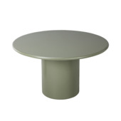 Eettafel Theo-Bert Pot groen hout ø 130 cm