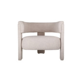 Fauteuil Theo-Bert Pot beige stof
