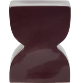 KARWEI bijzettafel Suus paars keramiek 26 x 35 cm