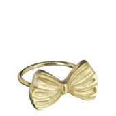 Servetring strik goud Ø 5.5 cm