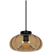 KARWEI hanglamp Lena amber Ø20 x 120cm