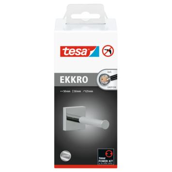 Tesa Ekkro reserverolhouder verchroomd metaal kopen? Toiletrolhouders | Karwei