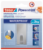 Tesa Powerstrips Waterproof haak RVS 2 kg