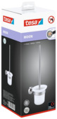 Tesa Moon toiletborstelset RVS
