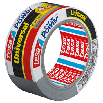 Tesa Universal Extra Power tape zilver 25 m x 50 mm kopen? Overige tape | Karwei