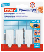 Tesa powerstrip haak trend wit 3 stuks
