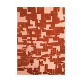 Vloerkleed Berber Delhi Bordea/Pink 160x230 cm