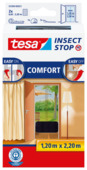tesa Insect Stop deurhor met klittenband Comfort 65x220 cm antraciet 2 stuks