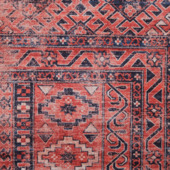 Vloerkleed Shangai rood 200x300 cm