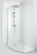 Allibert Wings walk-in douche links 125x80cm inclusief douchebak