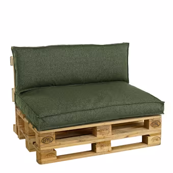 Palletkussens set Hidde groen