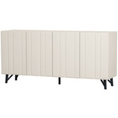 WOOOD dressoir Miller dust grenenhout 85x181x46 cm