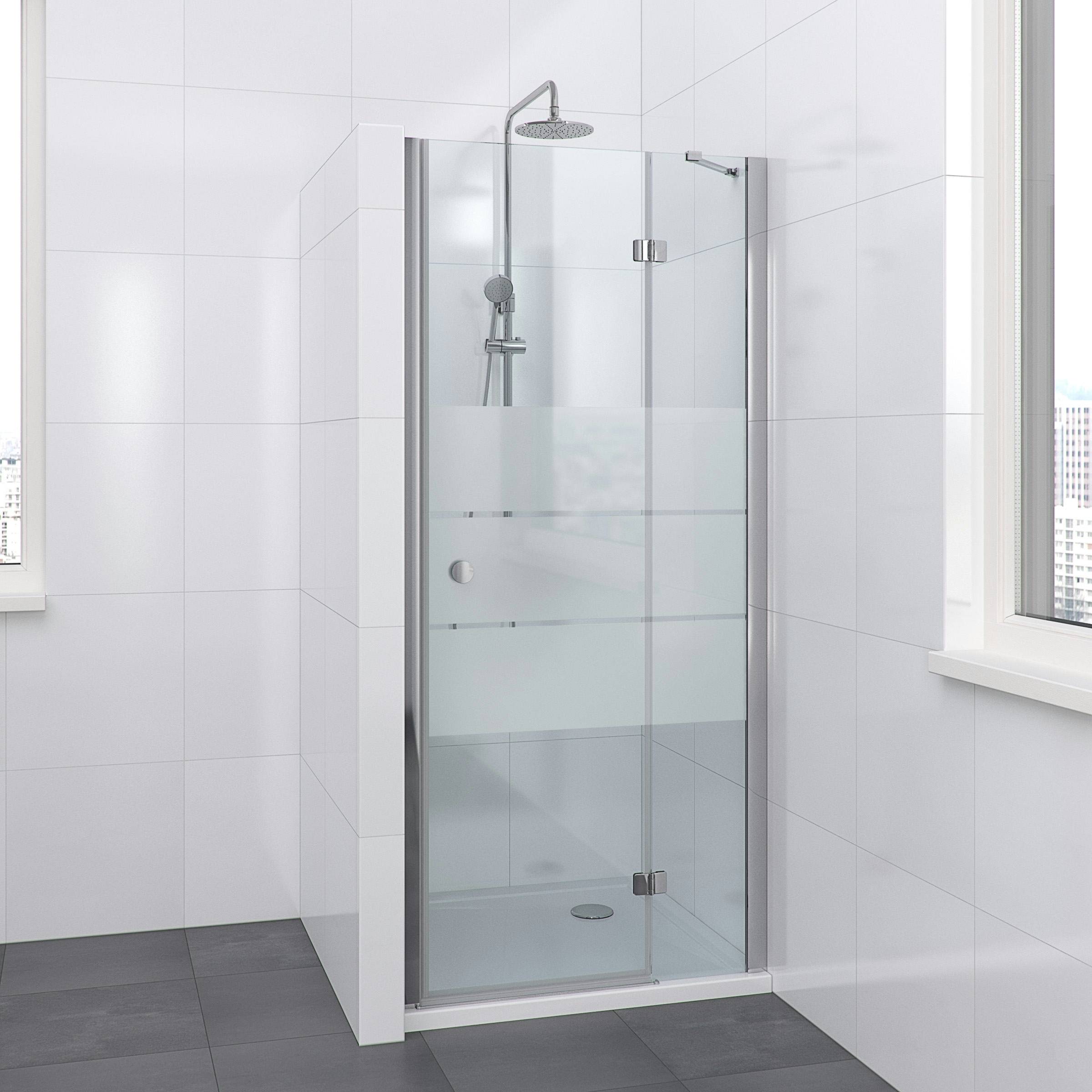 Bruynzeel Vitro Swingdeur 90X195Cm Rechts Chroom bruynzeel kopen in de aanbieding