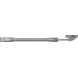 Abus telescopische uitzetter binnendraaiend zilver 300 mm