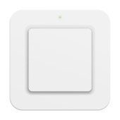 KlikAanKlikUit Draadloze enkelvoudige/dubbele wandschakelaar AWST-9000