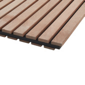 Lattenwand voor buiten 236x55 cm, dikte 34mm