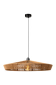 Lucide hanglamp Yunkai Ø 70 cm 60W natural houtlook