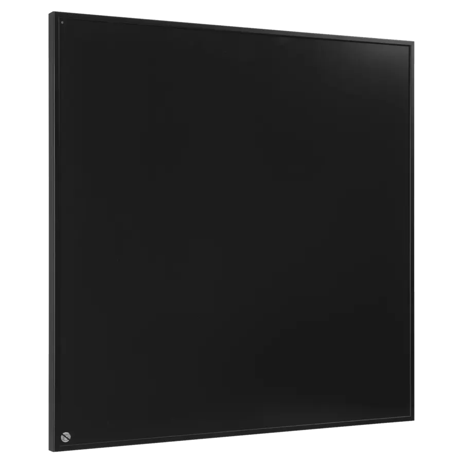 Sanivesk infrarood paneel Porto zwart 60 x 60 cm