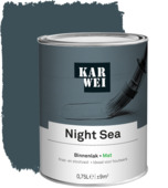 KARWEI binnenlak mat night sea 750 ml 