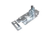Waelbers hangslotschuif met bocht 100 mm verzinkt