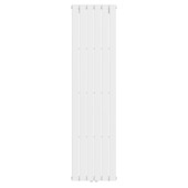 Sanivesk design radiator Negev wit midden/onder aansluiting 180 x 45 cm