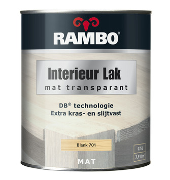 Het formulier zuiger bellen Rambo interieur lak transparant kleurloos mat 750 ml kopen? | Karwei