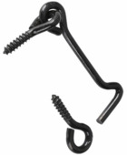 Waelbers windhaak inclusief los oog 300 mm zwart