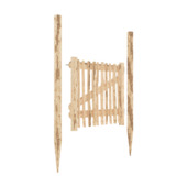 Tuinpoort Theems kastanjehout 100 x 100 cm