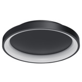 KARWEI plafonnière Livorno zwart met 3-step-dim