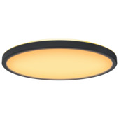 KARWEI plafonière Lucca zwart