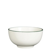 Schaal hart groen - h6,5xd12,5cm