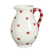 Kan hart rood - l21xb17xh24cm