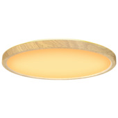 KARWEI plafonière Lucca hout