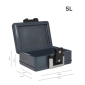 Yale brand- & waterwerende koffer klein yfwc/154/kb1