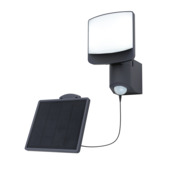 LUTEC wandlamp Sunshine Solar antraciet 7W met bewegingssensor