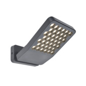 LUTEC wandlamp Atlantis donkergrijs 13,7W 