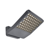 LUTEC wandlamp Atlantis donkergrijs 24W